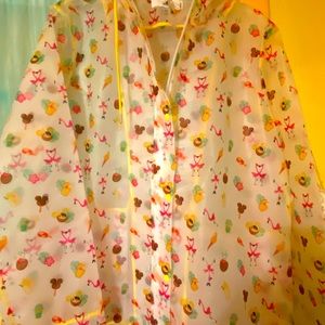 Brand new DISNEY Stores rain coat/ wind breaker.